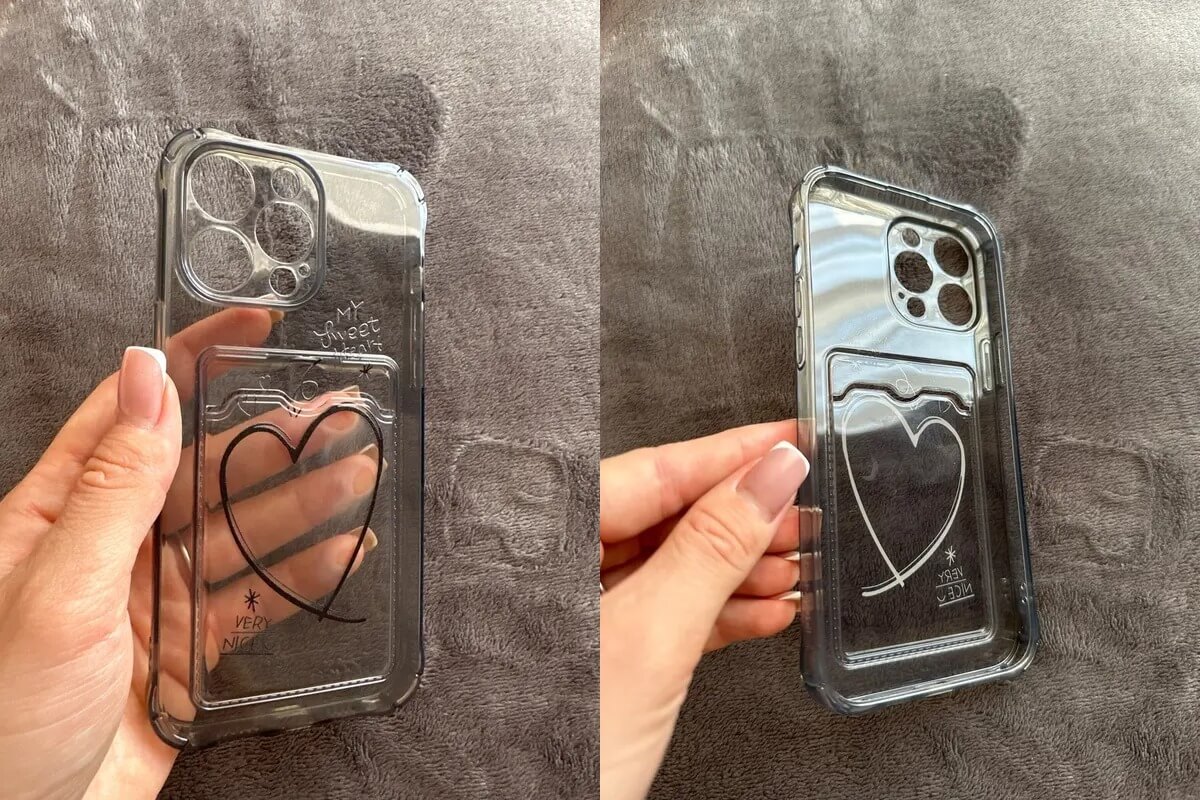 Чехол с кармашком для карты. На выбор есть много разных принтов. Фото.