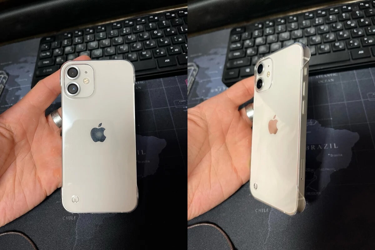 Прозрачный чехол для iPhone. Прикольный прозрачный чехол для iPhone. Фото.