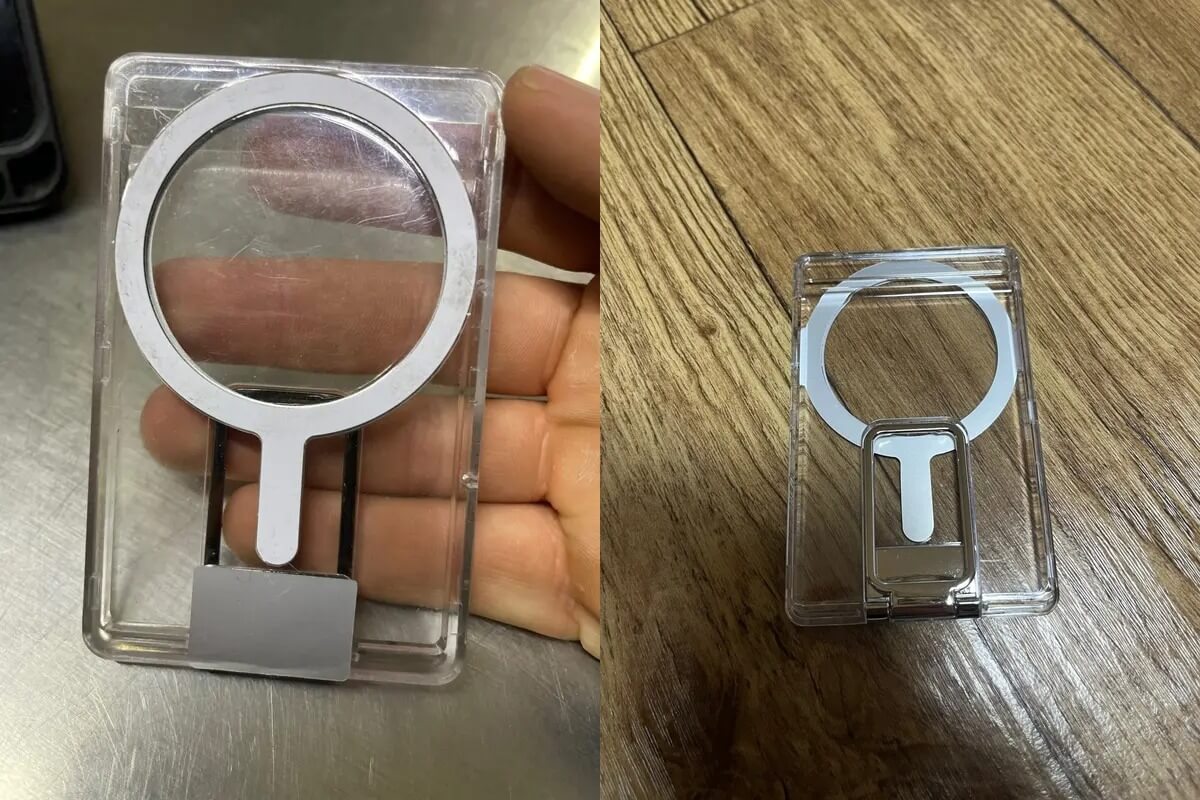 MagSafe кошелек. Удобный MagSafe-кошелёк для iPhone. Фото.