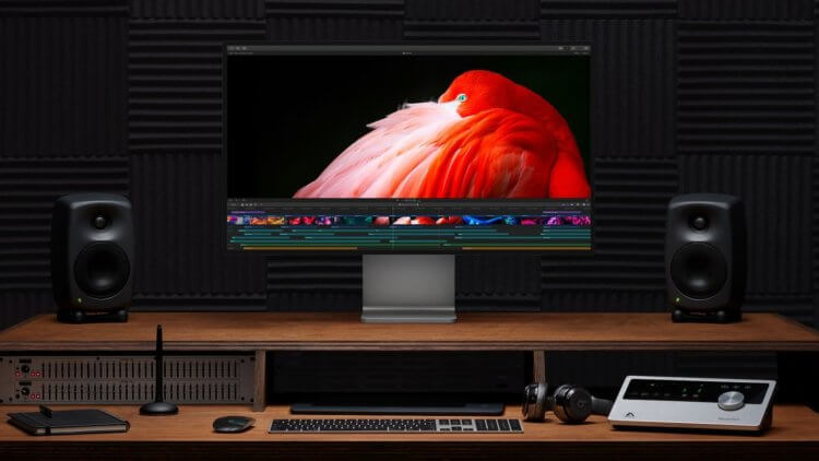 iMac с большим экраном. Дизайн Pro Display XDR тоже, скорее всего, не изменится. Изображение: macrumors.com. Фото.