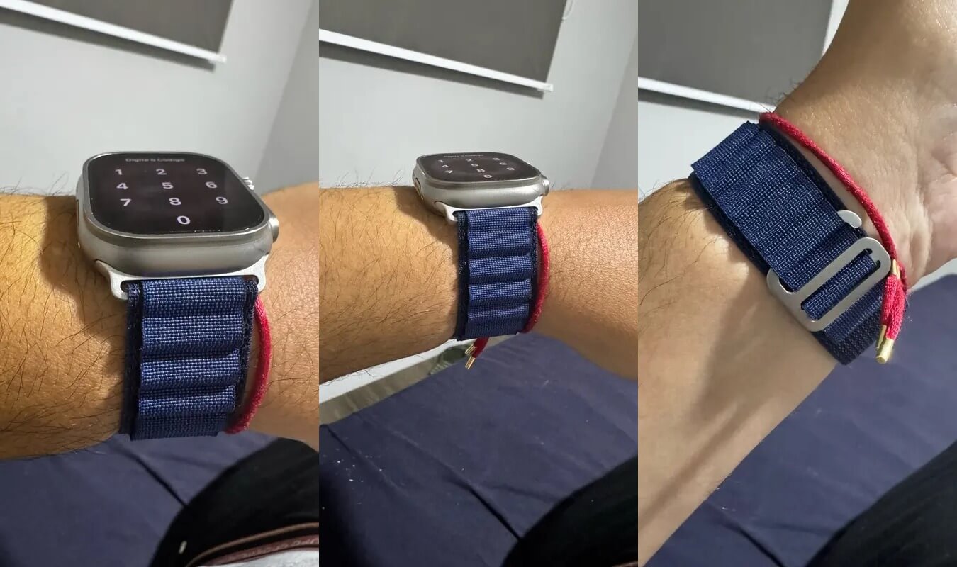 Ремешок Apple Watch Ultra. Выбор цветов ремешка очень большой. Изображение: aliexpress.ru. Фото.