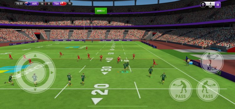 Rugby League 24 — интересная игра на Айфон. С этой игрой вы точно поймете, что такое регби. Rugby League 24 — интересная игра на Айфон. С этой игрой вы точно поймете, что такое регби. Фото.
