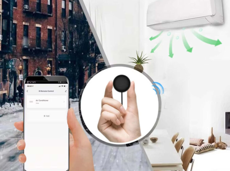 Универсальный ИК-пульт для умного дома. У Яндекса есть точно такой же пульт, но в 5 раз дороже. Универсальный ИК-пульт для умного дома. У Яндекса есть точно такой же пульт, но в 5 раз дороже. Фото.