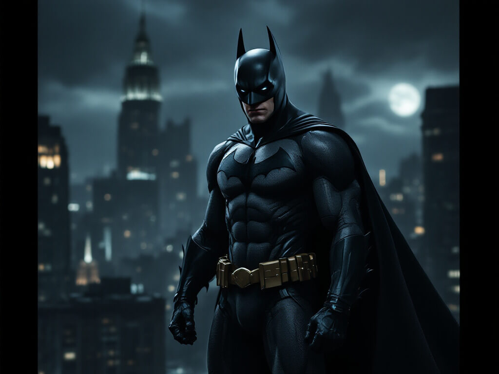 Нейросеть рисует картинки. Вот таким Le Chat видит Бэтмена. Фото.