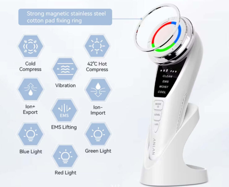 Массажер для лица. Размять мышцы лица — то, что нужно для ваше девочки, которая уже не девочка. Фото.