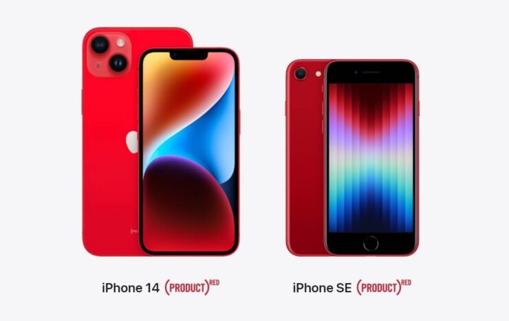 Айфоны красного цвета. Привыкаем жить без красных айфонов. Изображение: apple.com. Фото.