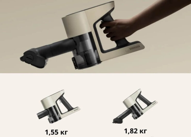 Легкий пылесос для дома. С насадками пылесос весит немного больше. Изображение: roborock.co.nz. Легкий пылесос для дома. С насадками пылесос весит немного больше. Изображение: roborock.co.nz. Фото.