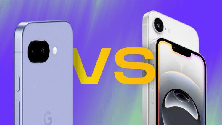 iPhone 16e или Pixel 9a? Чей бюджетник лучше, Apple или Google, и почему. Выбираем из двух свежих бюджетников лучший. Изображение: cnet.com. iPhone 16e или Pixel 9a? Чей бюджетник лучше, Apple или Google, и почему. Выбираем из двух свежих бюджетников лучший. Изображение: cnet.com. Фото.