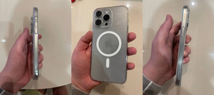 Прозрачный чехол для Айфона. Чехол очень напоминает оригинал от Apple. Прозрачный чехол для Айфона. Чехол очень напоминает оригинал от Apple. Фото.