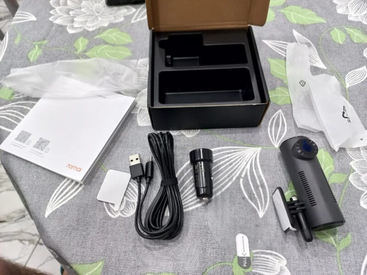 Видеорегистратор 70mai. Все дорожные события будут надежно запечатлены. Фото.