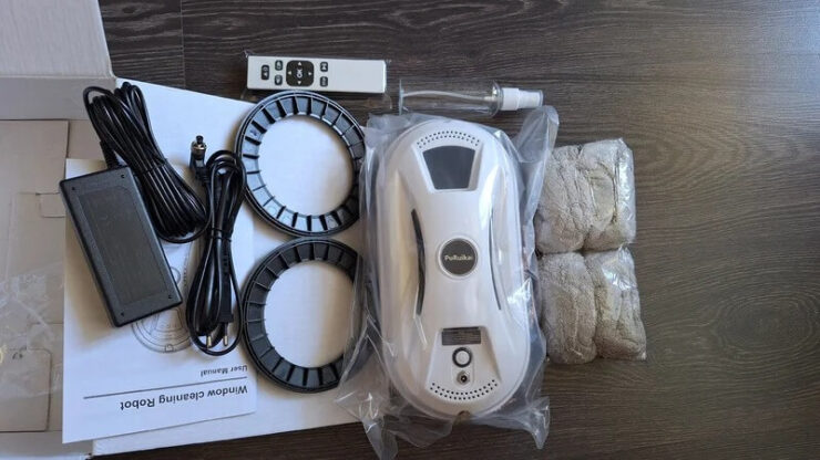 Робот для мытья окон. Мытье окон превратится в удовольствие с таким помощником. Фото.