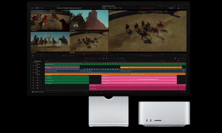 Кому нужны мощные процессоры Apple. M3 Ultra — лучший процессор Apple для видеомонтажа. Иллюстрация: Apple. Фото.