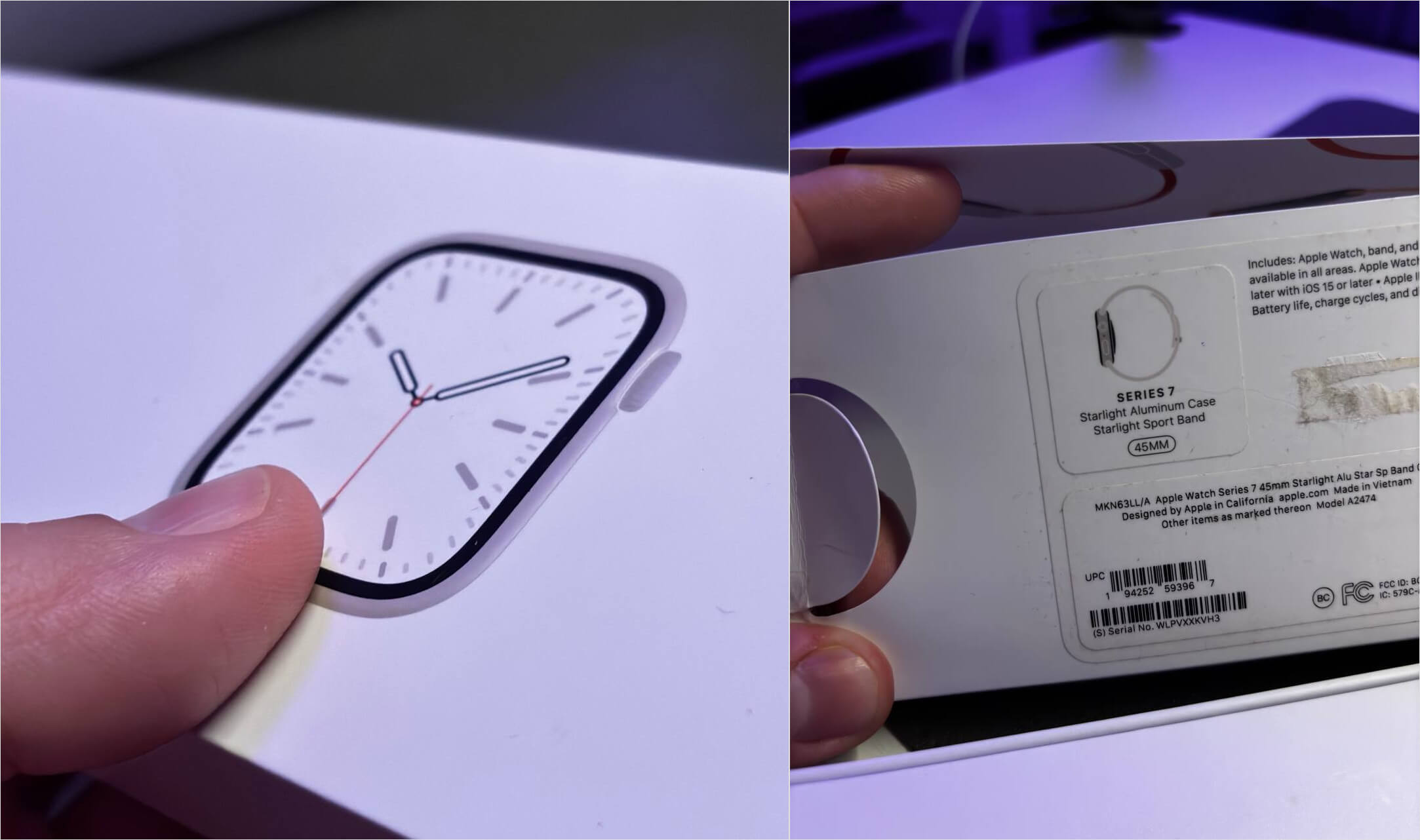 Как узнать Apple Watch — оригинал или нет. Цвет выгравированных Apple Watch на коробке должен совпадать с цветом часов. Как узнать Apple Watch — оригинал или нет. Цвет выгравированных Apple Watch на коробке должен совпадать с цветом часов. Фото.