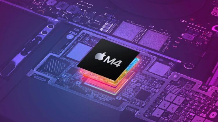 Процессор Apple M4. В компьютерах используется одинаковый процессор M4. Изображение: trashbox.ru. Процессор Apple M4. В компьютерах используется одинаковый процессор M4. Изображение: trashbox.ru. Фото.