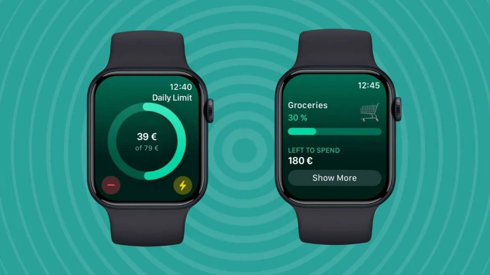 Приложение для учета финансов на Apple Watch. Money Coach позволяет вести учет финансов прямо на часах. Фото: techradar.com. Приложение для учета финансов на Apple Watch. Money Coach позволяет вести учет финансов прямо на часах. Фото: techradar.com. Фото.