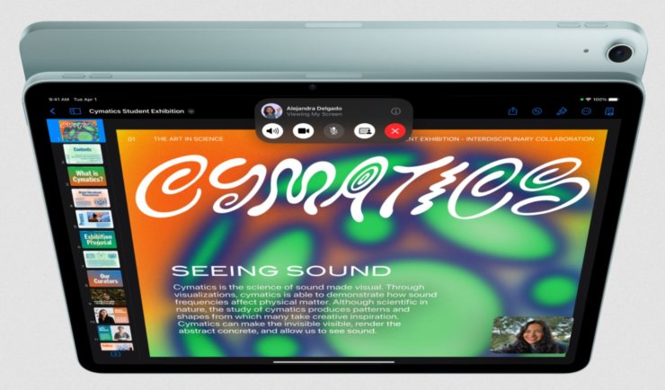Что нового в iPad Air M3. iPad Air 2025 имеет новый чипсет и… всё! Изображение: apple.com. Что нового в iPad Air M3. iPad Air 2025 имеет новый чипсет и… всё! Изображение: apple.com. Фото.