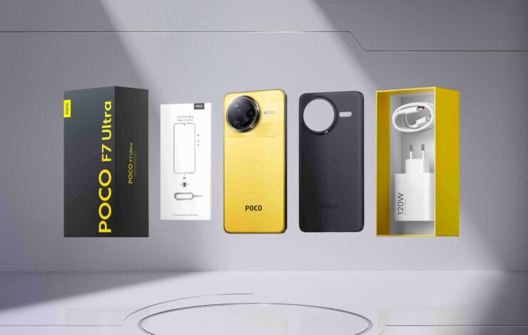 Сколько стоит POCO F7 Ultra. У POCO F7 Ultra в коробке вы найдете даже чехол. Фото.