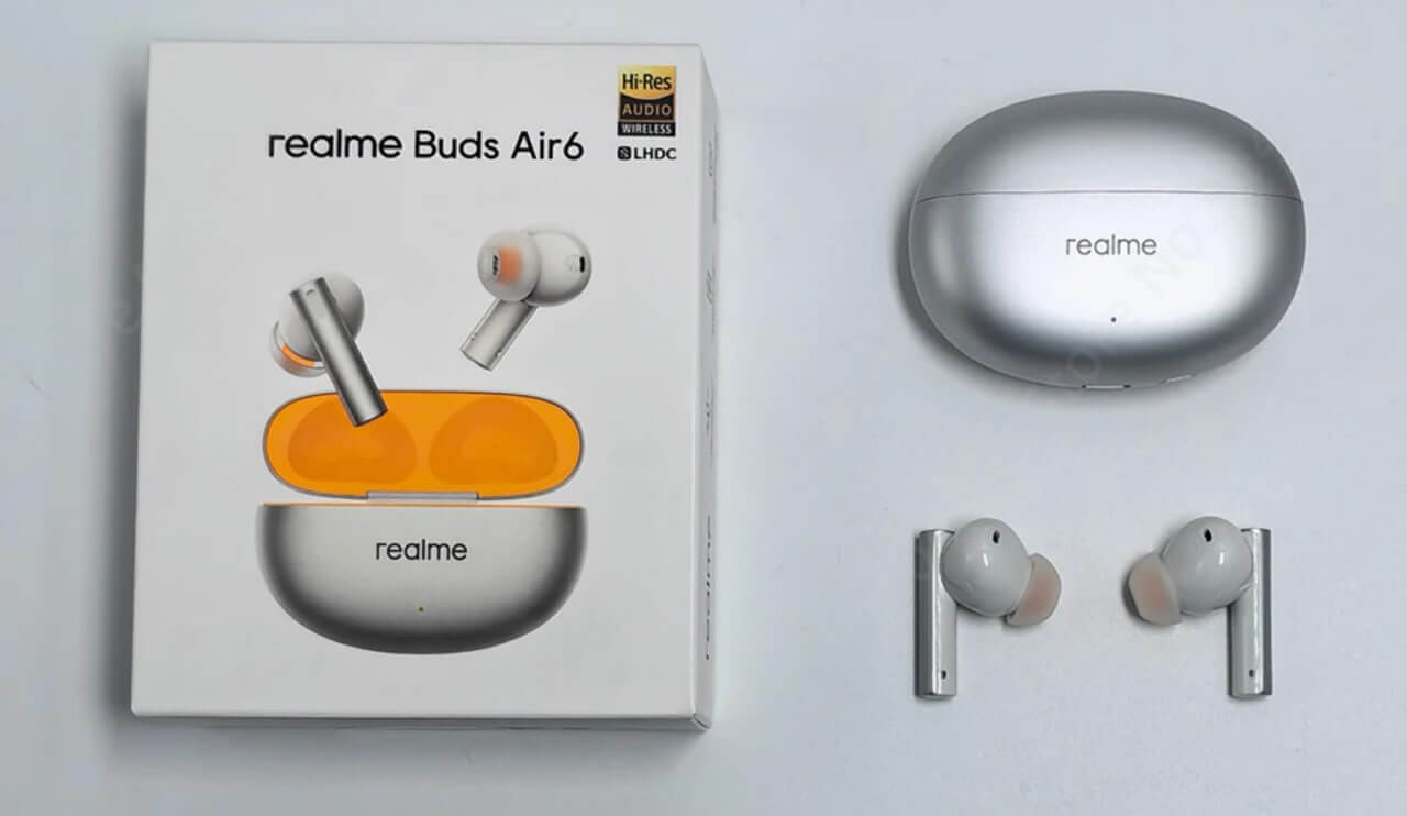 Беспроводные наушники Realme Buds Air 6. Хорошие и недорогие наушники — надо брать. Фото.
