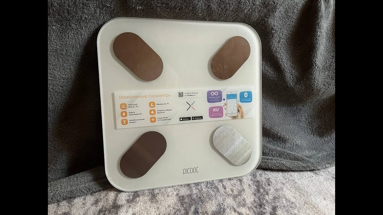 Picooc Mini Pro V2 — умные весы Picooc. Одни из самых функциональных умных весов на рынке. Изображение: club.dns-shop.ru. Фото.