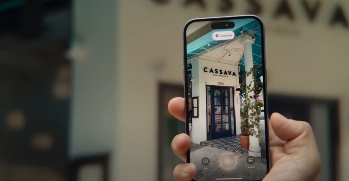 Что такое Visual Intelligence на iPhone 16 и iPhone 15 Pro и как пользоваться этой функцией. Фото.