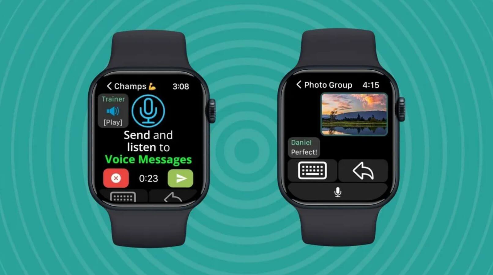 Скачать WhatsApp на Apple Watch. Интерфейс WatchChat 2 слегка перегружен, но это лучше, чем ничего. Фото: techradar.com. Скачать WhatsApp на Apple Watch. Интерфейс WatchChat 2 слегка перегружен, но это лучше, чем ничего. Фото: techradar.com. Фото.