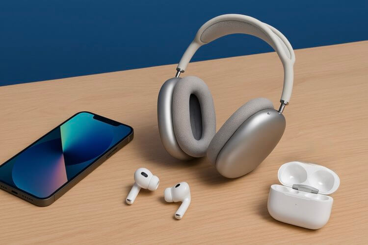Какие AirPods выбрать в 2025 году. Обзор всех актуальных наушников Apple. Выбираем оптимальные AirPods по соотношению цены, качества и возможностей. Какие AirPods выбрать в 2025 году. Обзор всех актуальных наушников Apple. Выбираем оптимальные AirPods по соотношению цены, качества и возможностей. Фото.