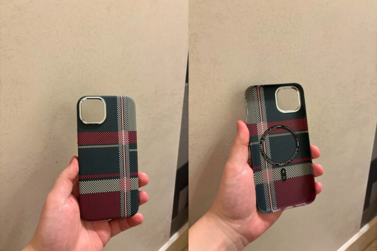 Чехол для iPhone. Один из вариантов чехлов. Выглядит стильно. Фото.