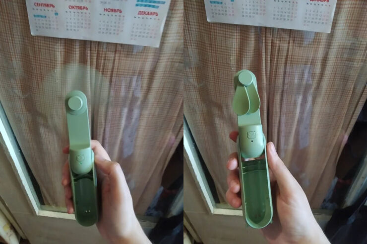 Портативный вентилятор. С таким вентилятором вы всегда сможете остудить себя. Фото.