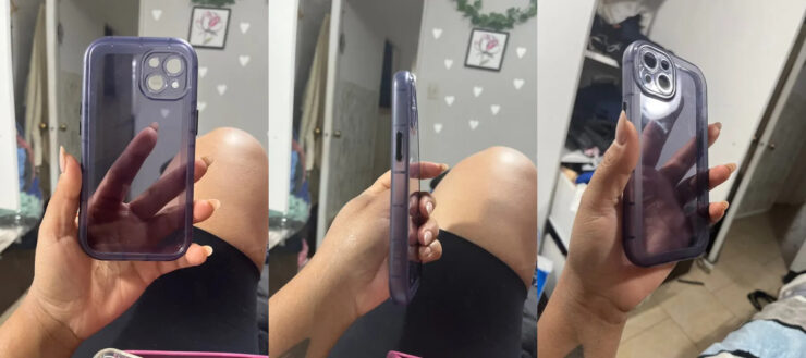 Прозрачный чехол для iPhone. Чехлы прозрачные и при этом разноцветные. Фото.