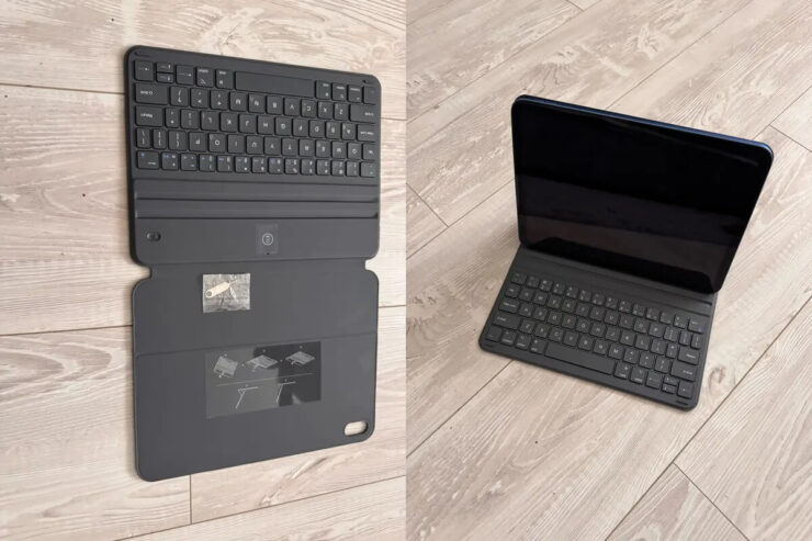 Клавиатура для iPad. Превратите планшет в настоящий ноутбук. Фото.