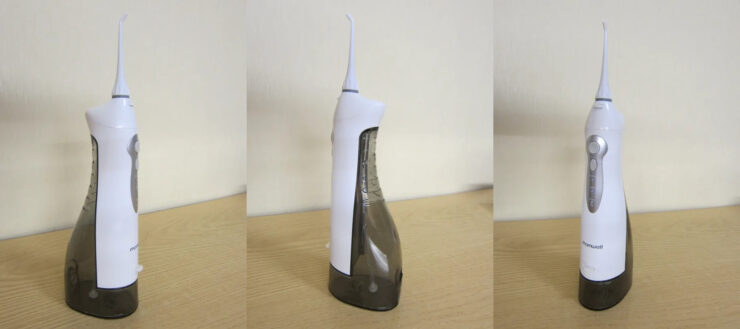 Ирригатор для полости рта. В комплекте с ирригатором идут разные насадки. Фото.