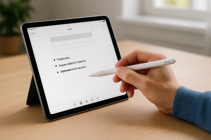 Apple Pencil подойдет не только для рисования. Фото.