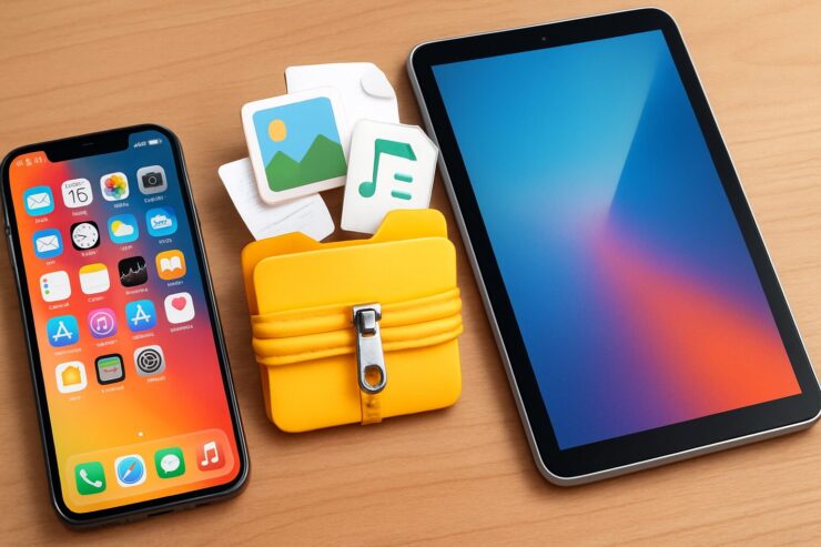 Как сжать любую папку на iPhone и iPad для экономии места. Сжать можно любую папку в приложении «Файлы». Как сжать любую папку на iPhone и iPad для экономии места. Сжать можно любую папку в приложении «Файлы». Фото.