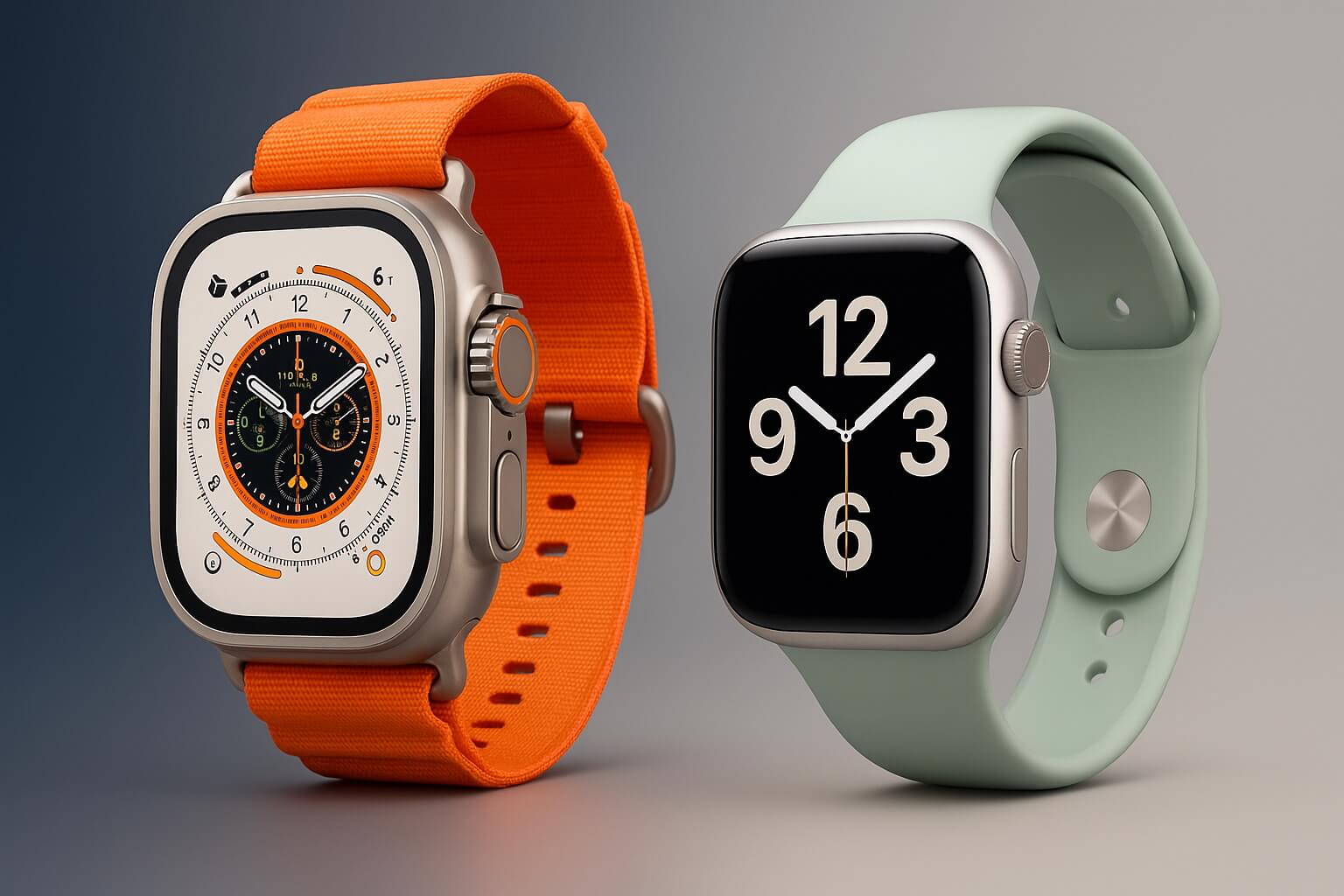 Какими будут Apple Watch Ultra 3 и дешевые Apple Watch SE 3. Фото.