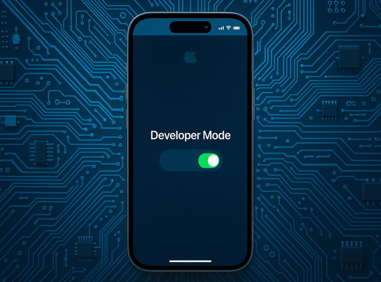 Что делать, если на iPhone нет режима разработчика. Фото.