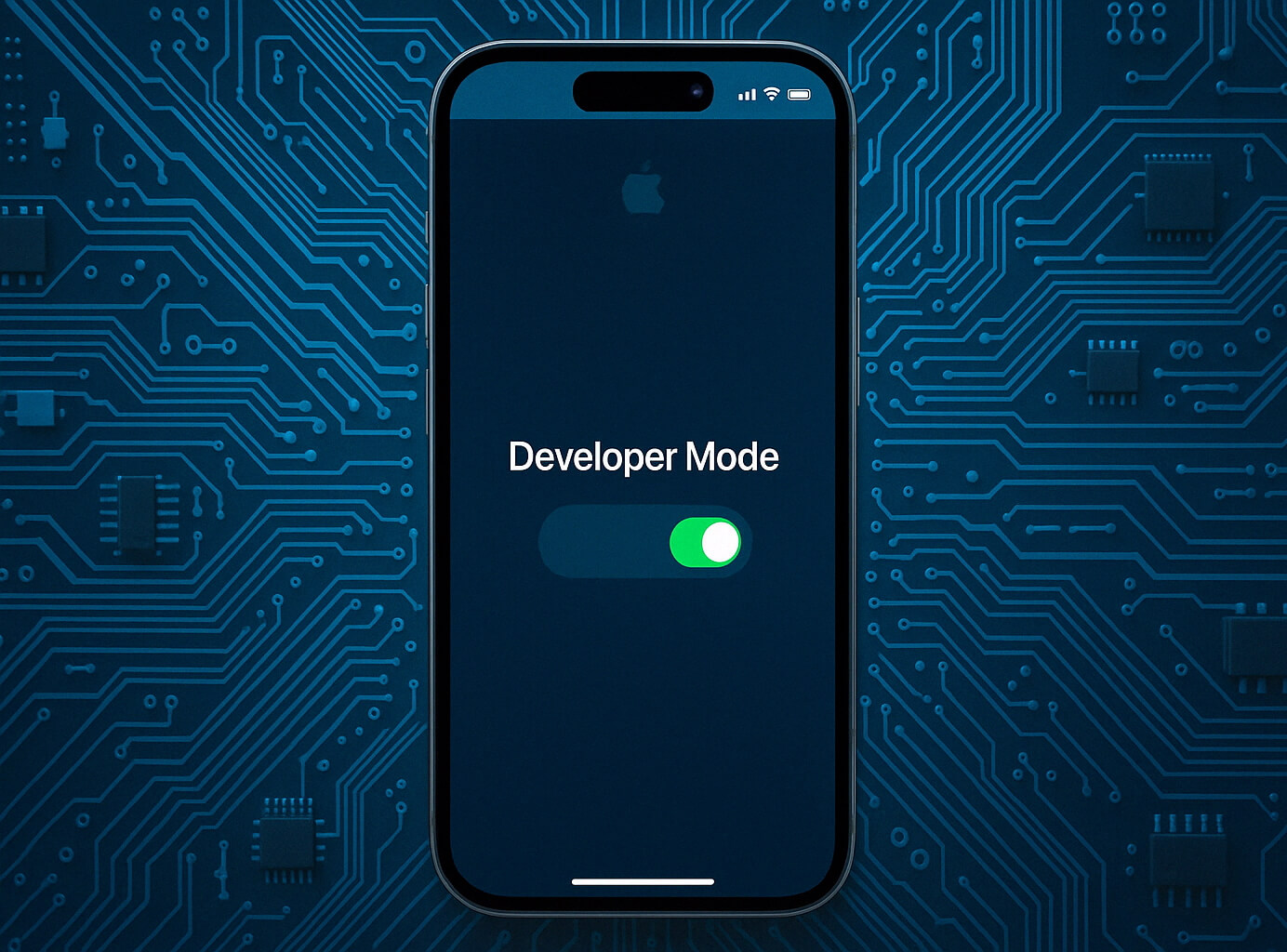 Что делать, если на iPhone нет режима разработчика. Фото.