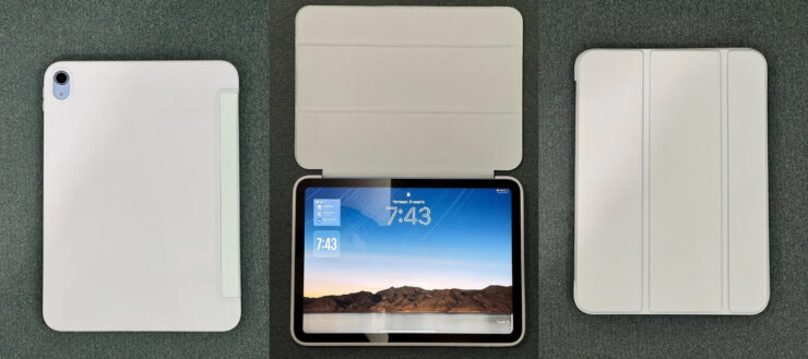 Чехол-книжка для iPad. Классическая книжка тоже еще популярна. Фото.