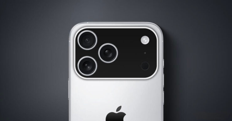 Как выглядит Айфон 17 Про. Некоторые инсайдеры предполагают, что блок камер может даже получить другой цвет. Изображение: 9to5mac.com. Фото.