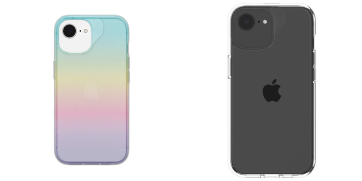 Чехол от Айфона 14 на 16е. Посмотрите, как будет выглядеть большой вырез под камеру на iPhone 16e. Изображение: ldlc.com. Фото.