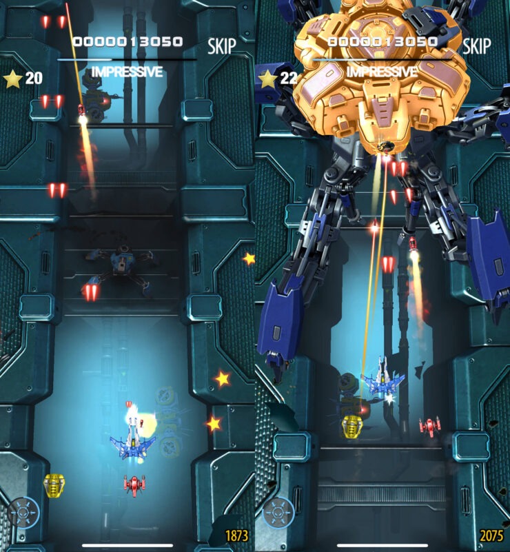 Red Hunt — бесплатная игра на телефон. Готовьтесь немного полетать в космосе. Фото.