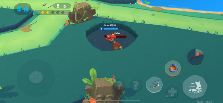 Zooba — интересная игра на Айфон. Стреляющие звери выглядят очень забавно. Фото.