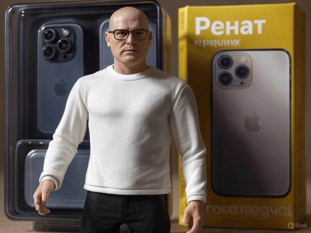 Нейросеть кукла по фото. Вот такой результат получился у Grok Илона Маска. Фото.