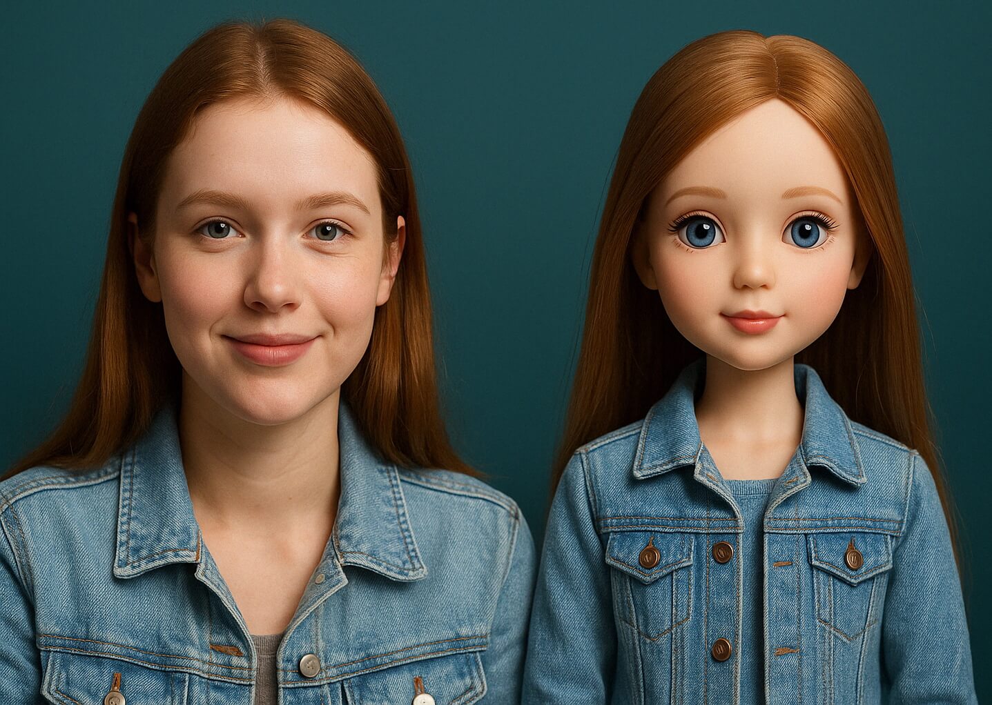Как создать свою куклу по фото с помощью нейросетей. Фото.