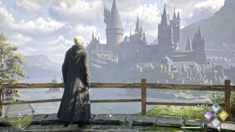 6 игр для PlayStation из моего личного топа. В Хогвартсе шикарно проработан сам замок и все его окрестности. Изображение: cubiq.ru. Фото.