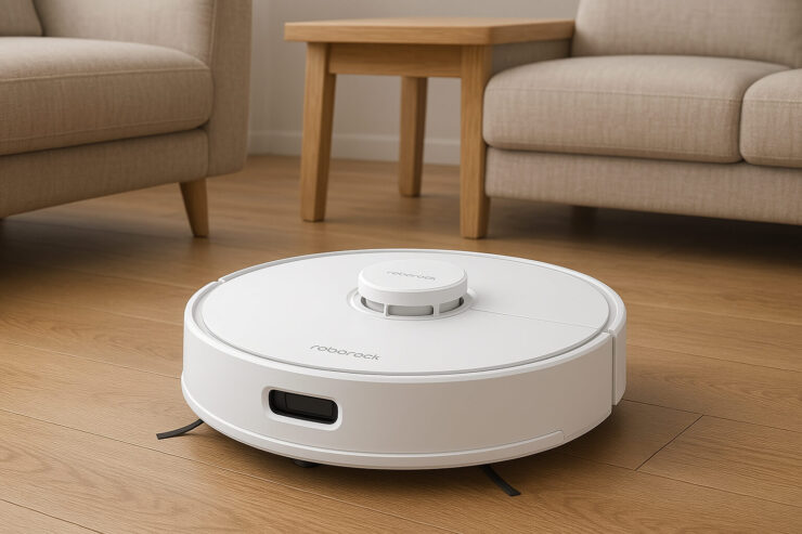 Roborock делает не только роботы, но и качественные вертикальные пылесосы. Фото.