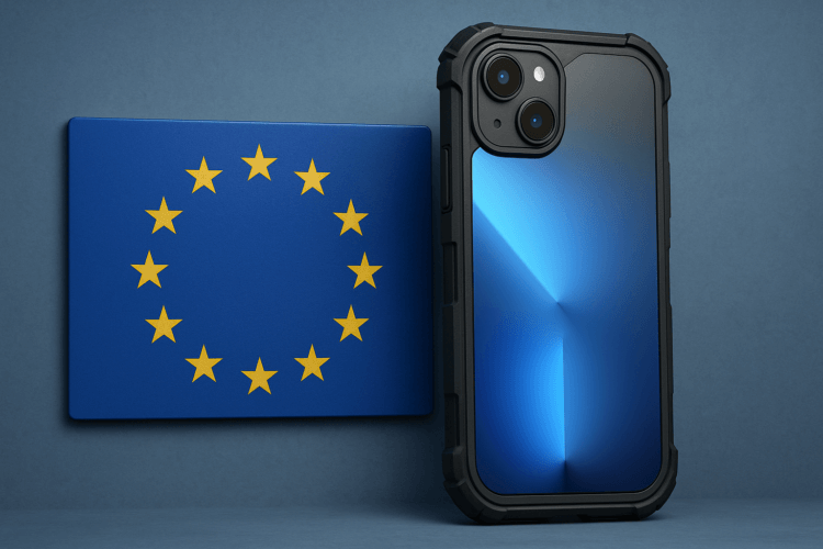 ЕС заставляет Apple сделать iPhone противоударным. ЕС предъявляет новые требования к Apple и iPhone. ЕС заставляет Apple сделать iPhone противоударным. ЕС предъявляет новые требования к Apple и iPhone. Фото.