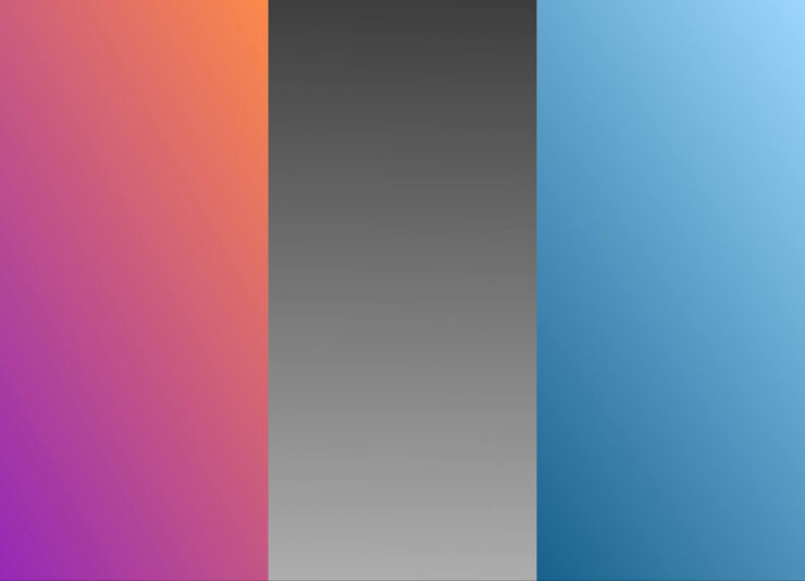 Заставка на телефон с градиентом. На выбор есть разные градиенты, от спокойных до ярких. Изображение: idownloadblog.com. Фото.