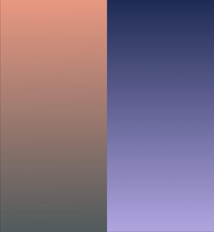 Заставка на телефон с градиентом. Можете разместить более светлый вариант в верхней части экрана. Изображение: idownloadblog.com. Фото.