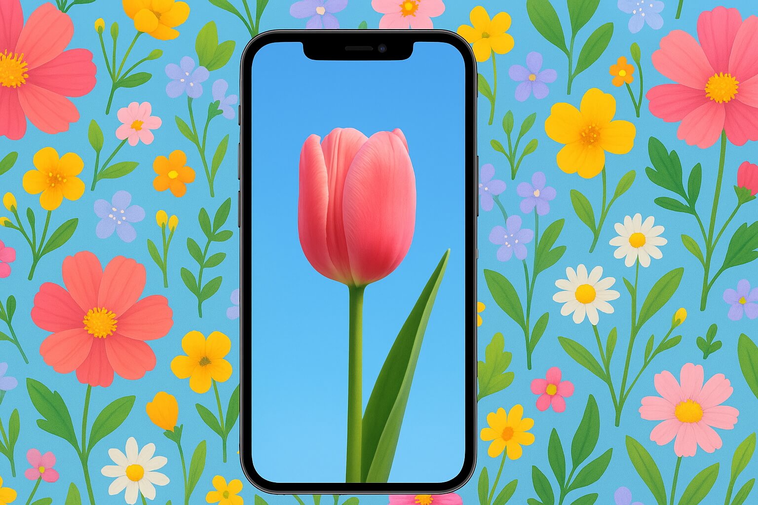 Весенняя подборка обоев для твоего iPhone. Фото.