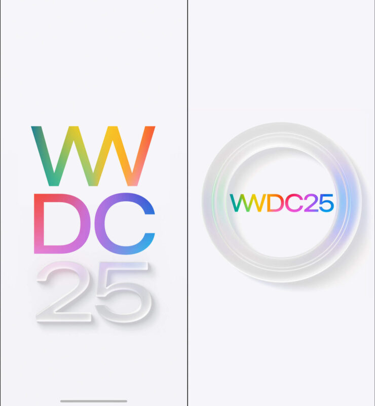 Обои на Айфон. Обои с WWDC 2025 в двух вариантах. Изображение: anotherapple.com, x.com. Фото.